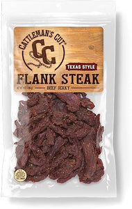 Cattleman's Cut Flank Steak Beef Jerky 3.0 Oz bag