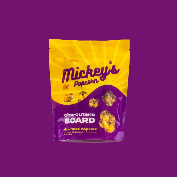 Mickey's Charcuterie Board: Gourmet Caramel Popcorn, Sweet & Savory 5.0 oz bag