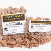Sassy Gal's Blackberry Moonshine Roasted Pecans  7 oz bag