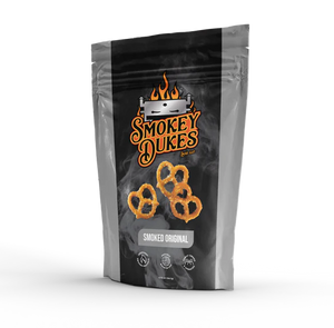 Smokey Duke Smoked Original Pretzels 4.75 oz bag
