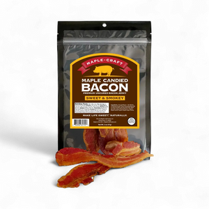 Maple Craft Foods Maple Candied Bacon Jerky, Sweet & Smokey 2 oz bag