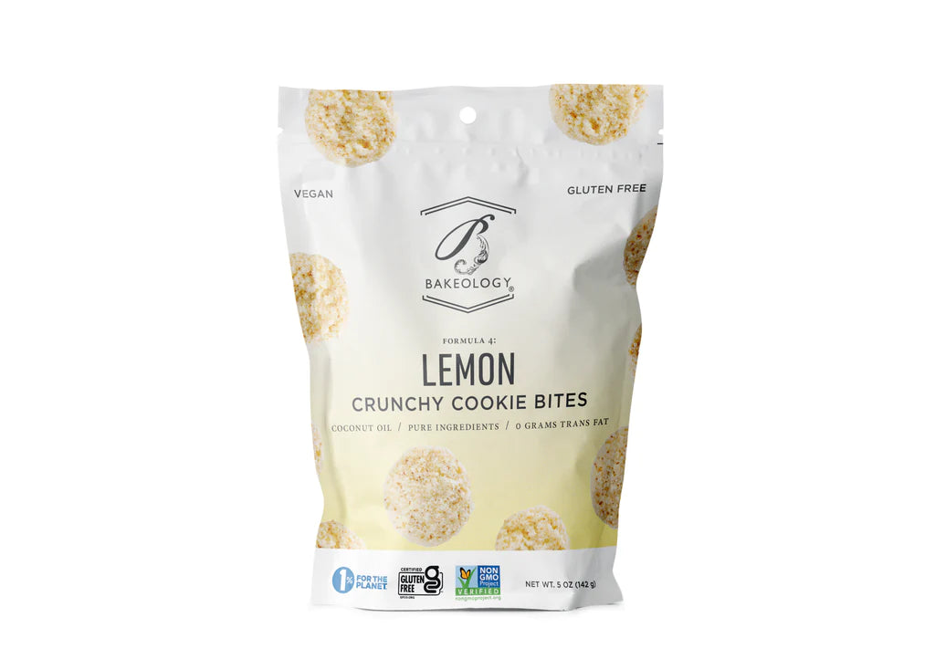 Bakeology Lemon Crunchy Cookie Bites  5 oz bag  * Gluten Free *