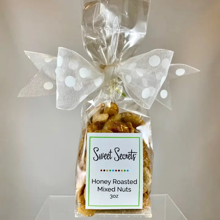 Sweet Secrets Honey Roasted Gourmet Peanuts 3 oz bags