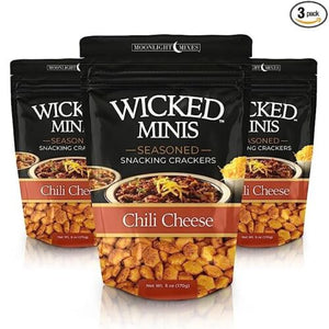 Wicked Mini's Chili Cheese Oyster Crackers 6 oz bag